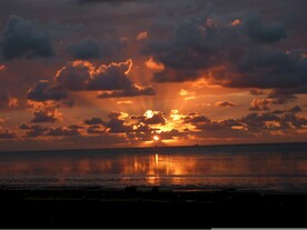 夕阳天空