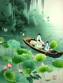 赏荷