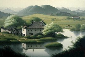国画早春