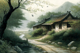 国画早春