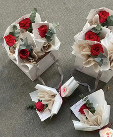 红玫瑰花