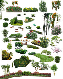 绿植素材免扣