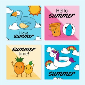 夏季模板