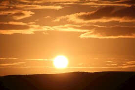 夕阳天空