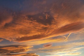 夕阳天空