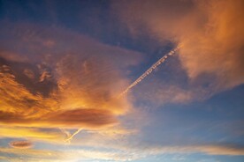 夕阳天空