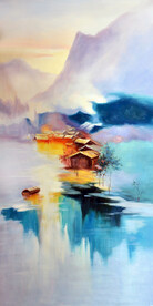 水墨山水画