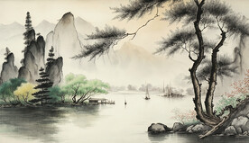 山水画