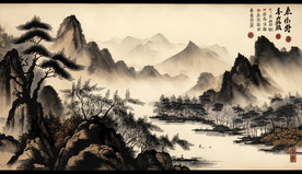 山水画