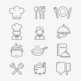 餐饮烹饪logo图片