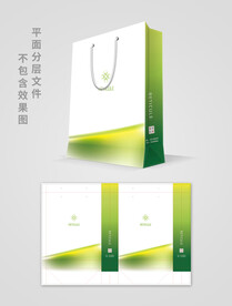 绿色手提袋