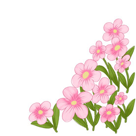 粉色小花