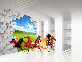 3D八骏图