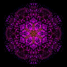紫色花纹分层
