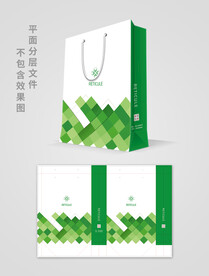 绿色手提袋