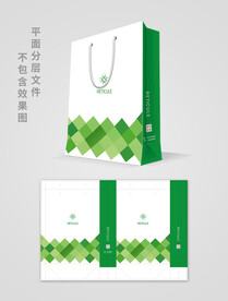 绿色手提袋