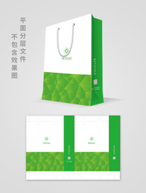 绿色手提袋