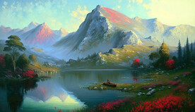 风景油画