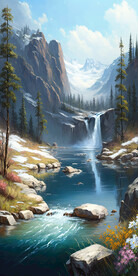 风景油画
