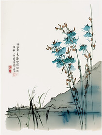 写意山水画