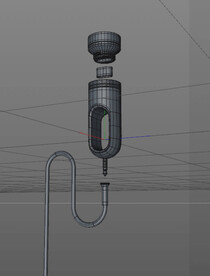 C4D模型呼吸机