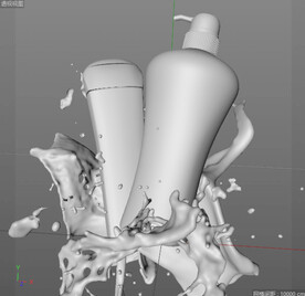 C4D模型洗发水沐浴露
