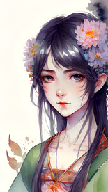 AI古风美女