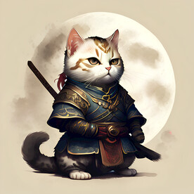 猫插画