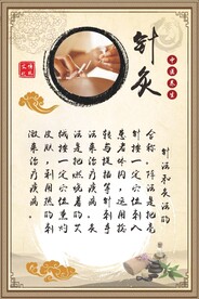 针灸简介海报