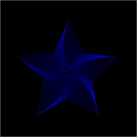 炫光五角星