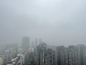 城市清晨