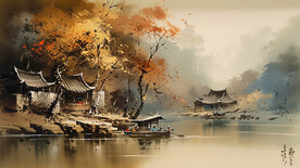 山水画