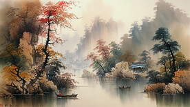 山水画