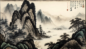山水画