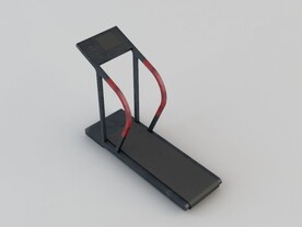 C4D模型 跑步机
