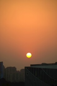 日落余晖