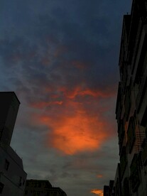 晚霞
