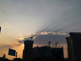 晚霞