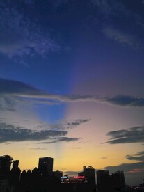 晚霞