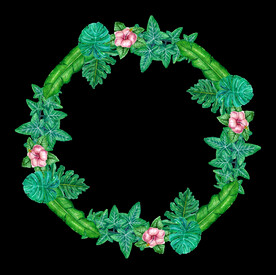 叶子花环