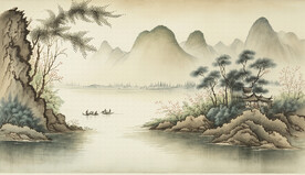 山水画
