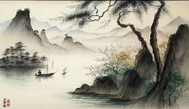 山水画
