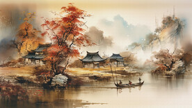 山水画
