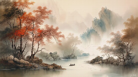 山水画