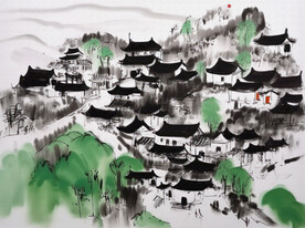 山村早春