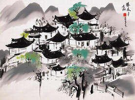 山村早春