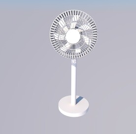 C4D模型 电风扇