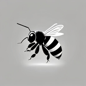 蜜蜂插画图标