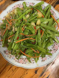 炒空心菜梗
