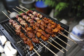 烤大肉串